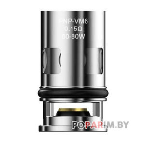 Оригинальный сменный испаритель VOOPOO PnP VM6 сопротивлением 0.15 Ом на сетке для мощных под мод систем Драг
