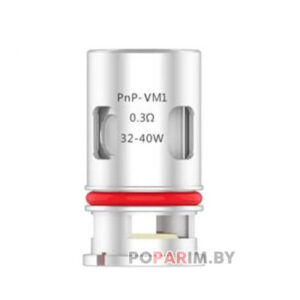 Оригинальный сменный испаритель VOOPOO PnP-VM1 0.3ohm на сетке для под мод систем Драг и Винчи
